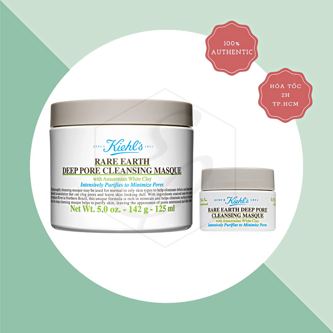 Mặt nạ đất sét Kiehl’s Rare Earth Deep Pore Cleansing Masque